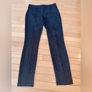 Hilary Radley Heather Gray Size Small pull on dress pants, faux pockets  NWOT